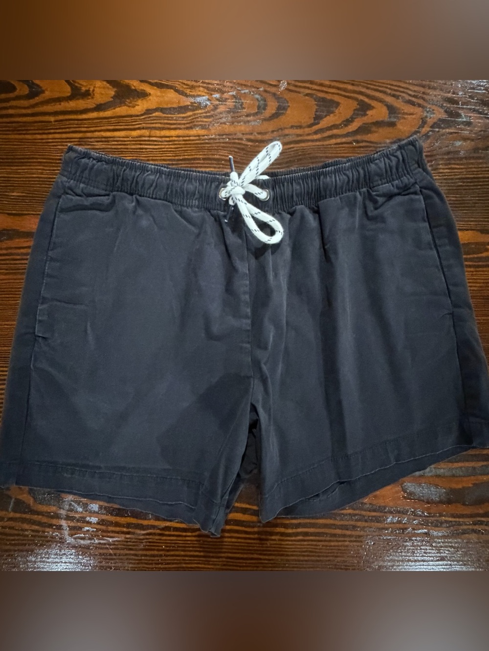 Cabana by crown and Ivy Men's Black Drawstring Casual Shorts size L
